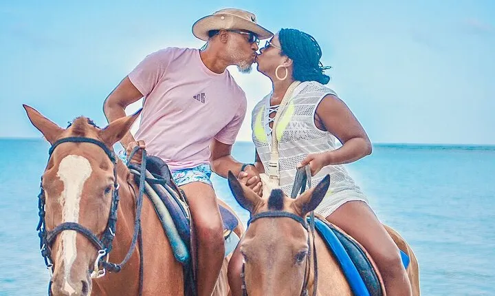Horseback Riding in the ocean & Bamboo Rafting from Ocho Rios