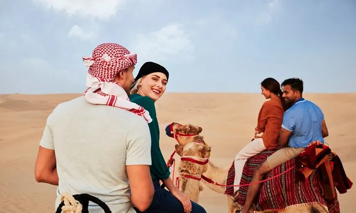 Dubai: Camel Caravan, Bedouin Breakfast with Al Marmoom Oasis