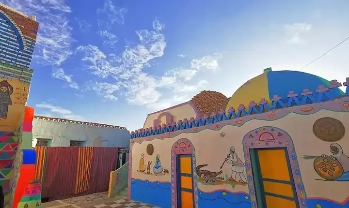 Aswan: Philae Temple & Nubian Village by Motorboat & Entrance fee