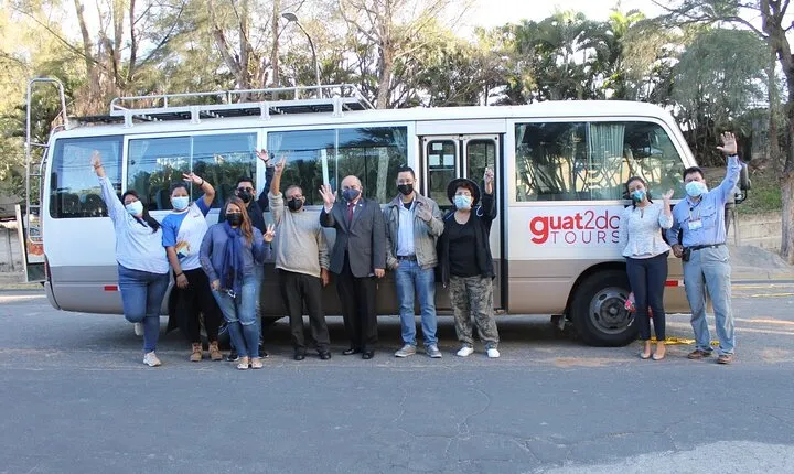 Private Transportation to Coban from Guatemala City on a Modern Vehicle with A/C