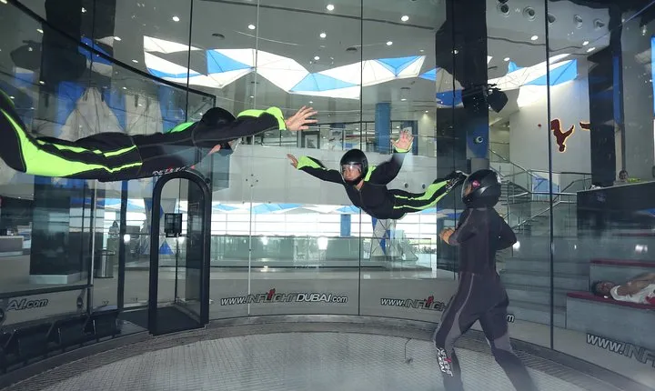 2 indoor skydiving flights