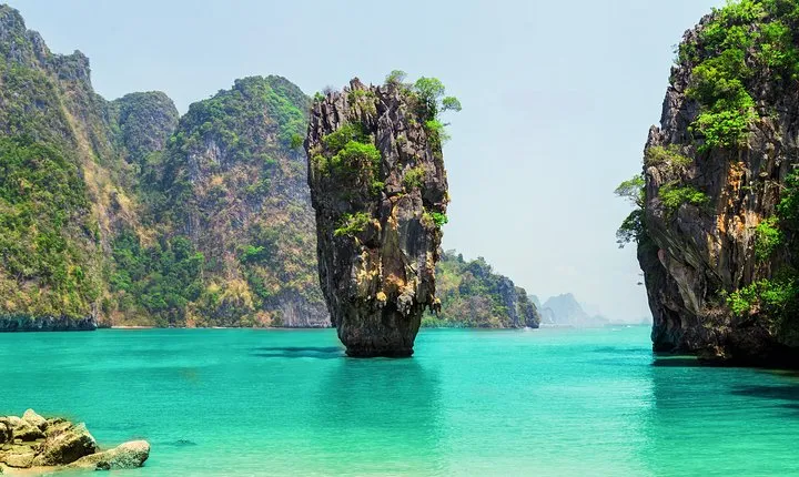 James Bond Island with Big Boat, Canoeing and Swimming
