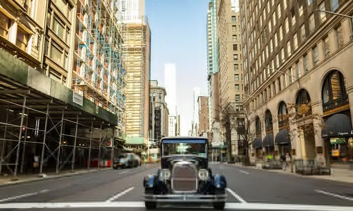 1 HR - NYC Private Classic Car Experience - Midtown