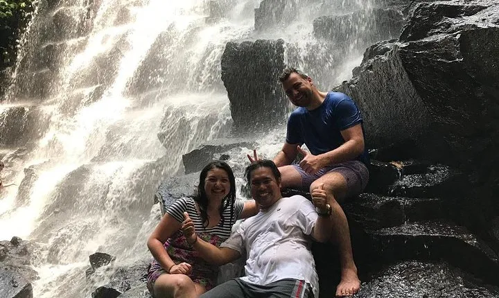 Bali Waterfall in One Day Tours, Hidden Waterfall - All Inclusive