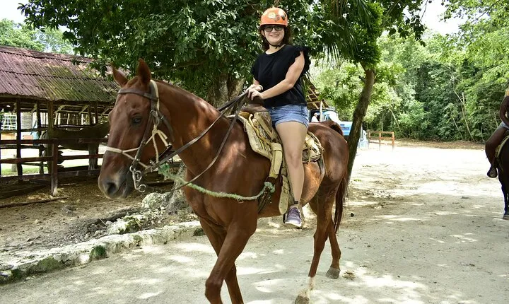 ATV Combo Horseback Riding, ATV, Ziplines, Cenote and Lunch