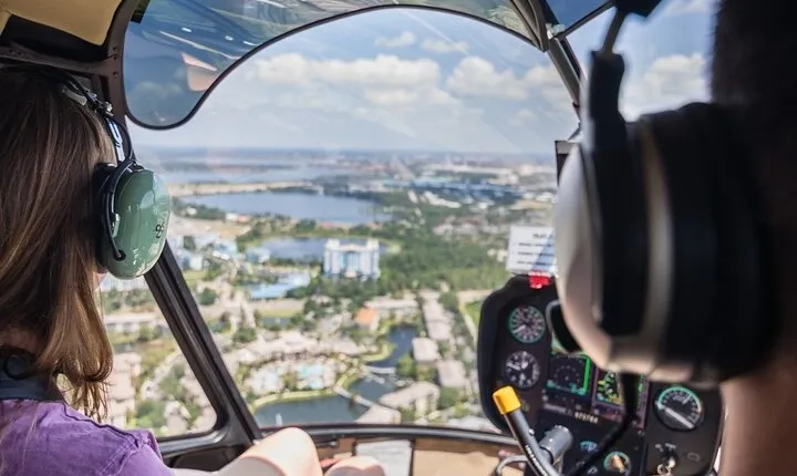 Helicopter Tour Above Orlando's Theme Parks