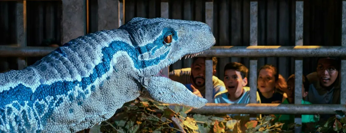 Entrance tickets to Jurassic World, an immersive attraction