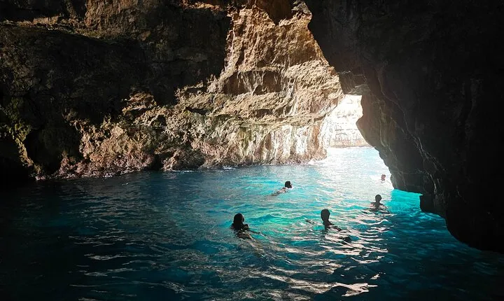 Blue cave Mamula Tunnels Speed Boat Tour From Herceg Novi