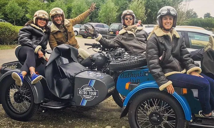 Private sidecar tour to the landing beaches