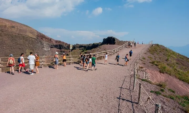 Round trip + Entrance ticket for the Vesuvio Park from Ercolano