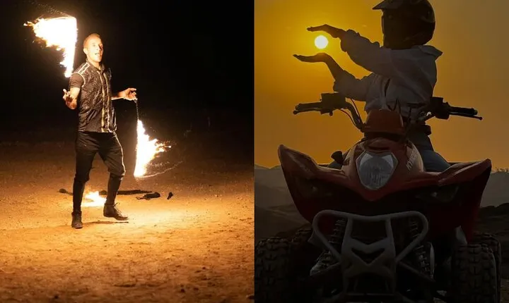 Quad Bike & Live Show Dinner in Agafay Desert