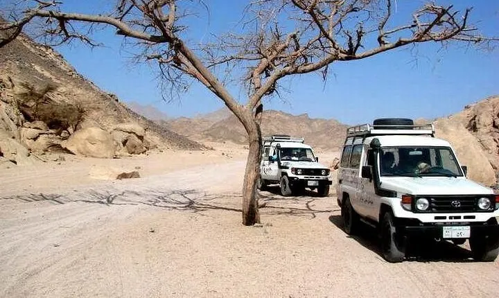 Full-Day Safari Desert Tour in Hurghada by Jeep