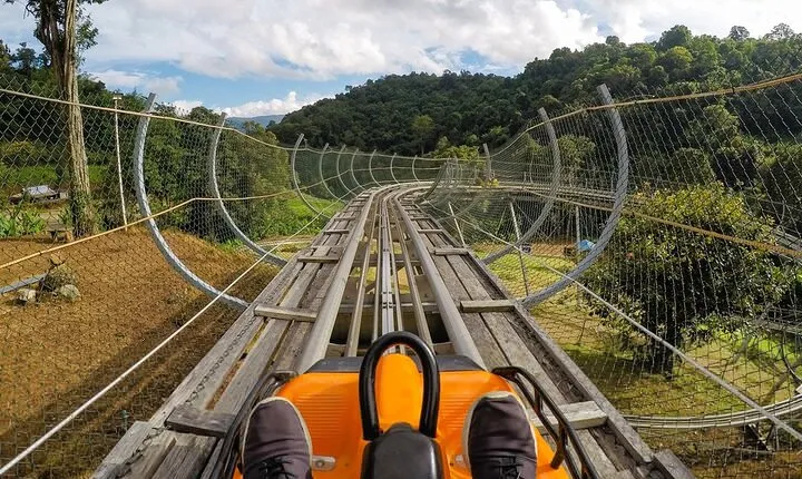 Chiang Mai Jungle Coaster Zipline Adventure ATV-ing Elephant Poo Poo Paper Park