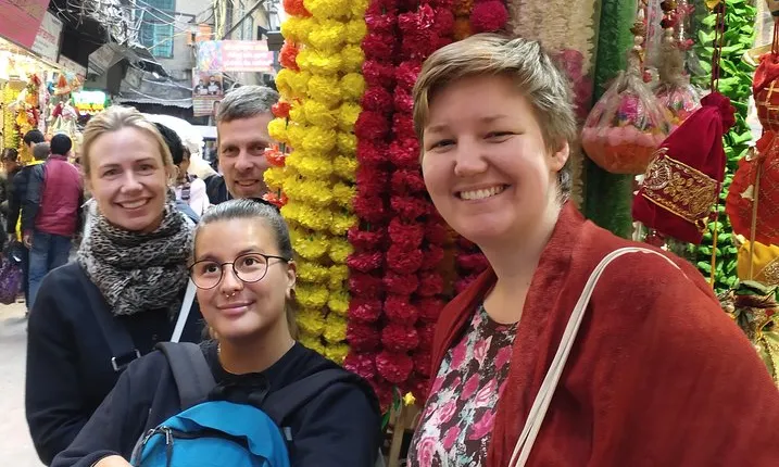 Old Delhi walk Asia's largest spice market and one of India's mega kitchens 