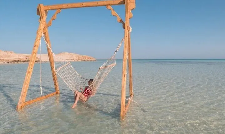 Orange Bay Snorkeling Sea Trip & Water Sports Banana boat & Quadra -Hurghada