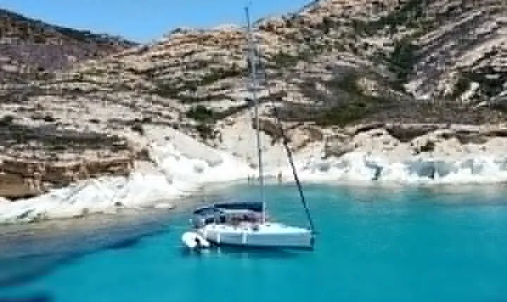 Kleftiko Poliegos and Round Trip Of Milos Island Lunch & Open bar