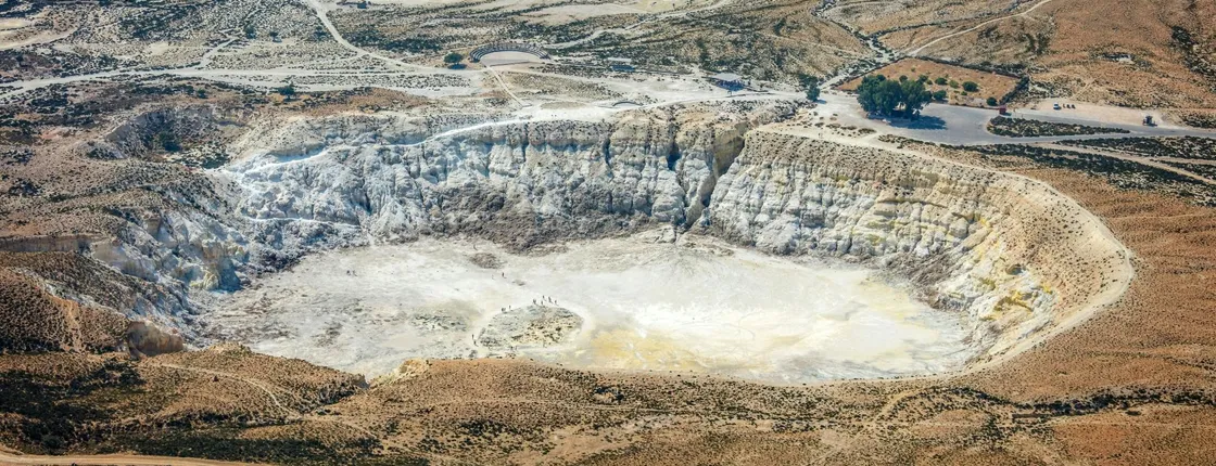 Full-day volcanic island of Nisyros tour with boat trip from Kos