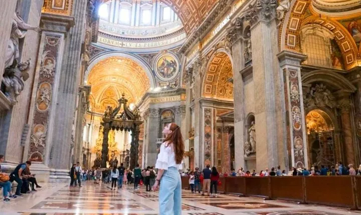 Private St. Peter’s Basilica Tour Dome Climb and Papal Tombs