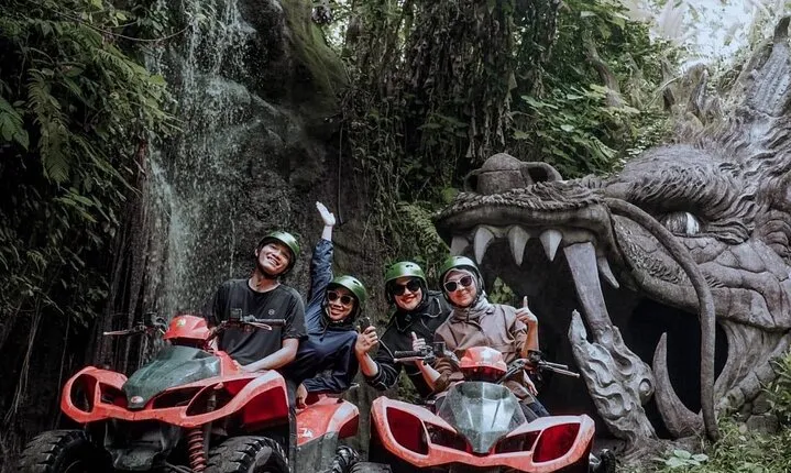 Adventure Amazing ATV Quad Bike with Waterfall include Lunch