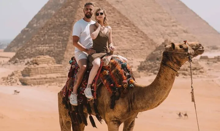 Private Tour Giza Pyramids Sphinx Memphis Saqqara Lunch CamelRide