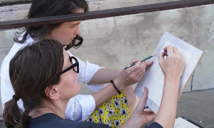 Drawing and Watercolor Workshop in the Heart of Florence
