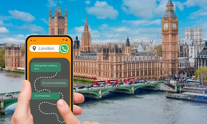 Self-guided city walking tour in London
