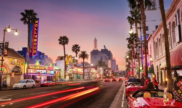 City of Lights: Los Angeles by Night Private Ride