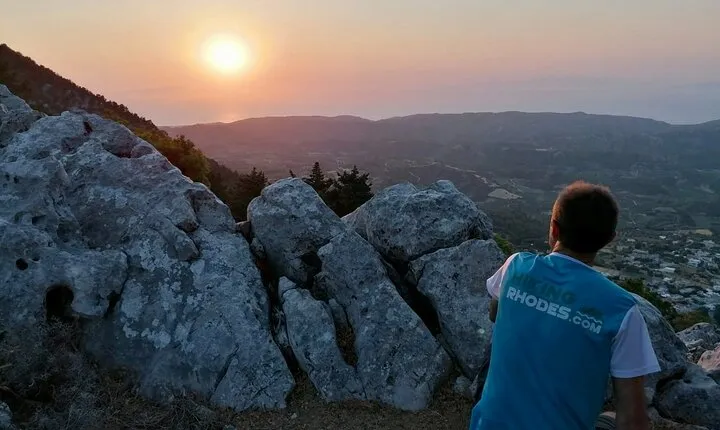 Small Group Sunset Hiking from Salakos to Profitis Ilias