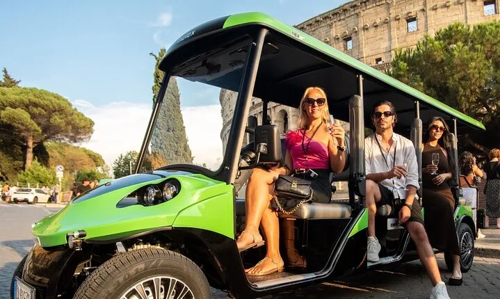 Golf Cart Odyssey in Rome