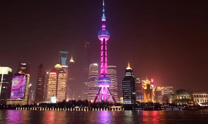 From Shanghai: The Bund and Nighttime Cruise on Huangpu River