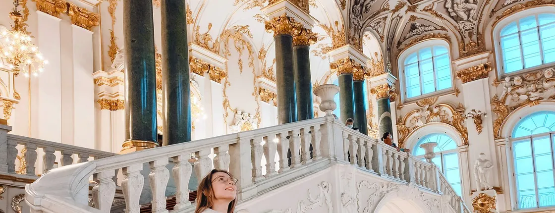 Hermitage Museum Ticket with Self-Guided Tour in English