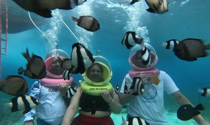 Private Aquatic Discovery Helmet Diving and Snorkeling Adventure
