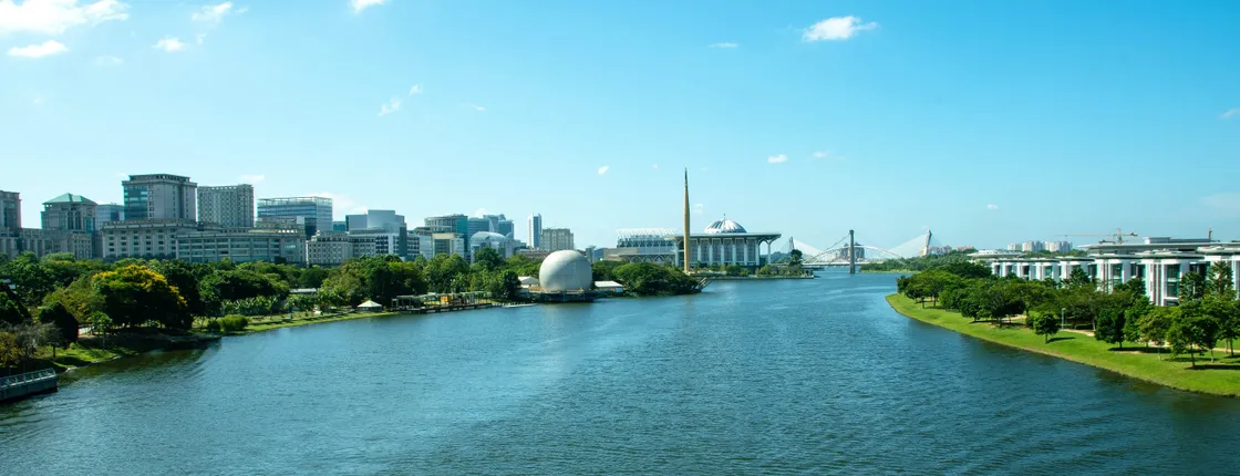 Putrajaya  with traditional boat ride tour