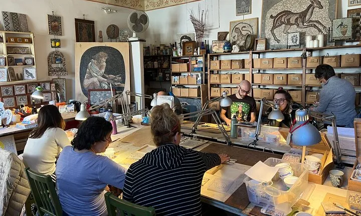 3 Hours Mosaic Workshop in Trastevere