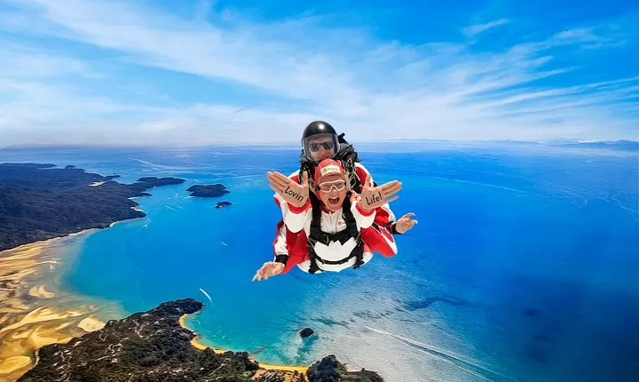 16,500ft Skydive over Abel Tasman with NZ's Most Epic Scenery