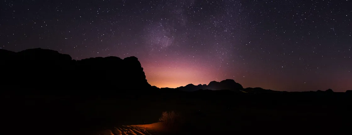 Stargazing adventure in Wadi Rum