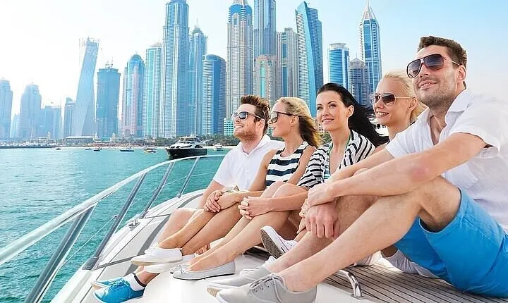Shared Yacht Tour in Dubai with Deep Sea Fishing