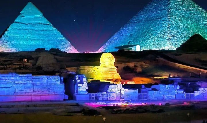 Sound and Light Show at Giza Pyramids
