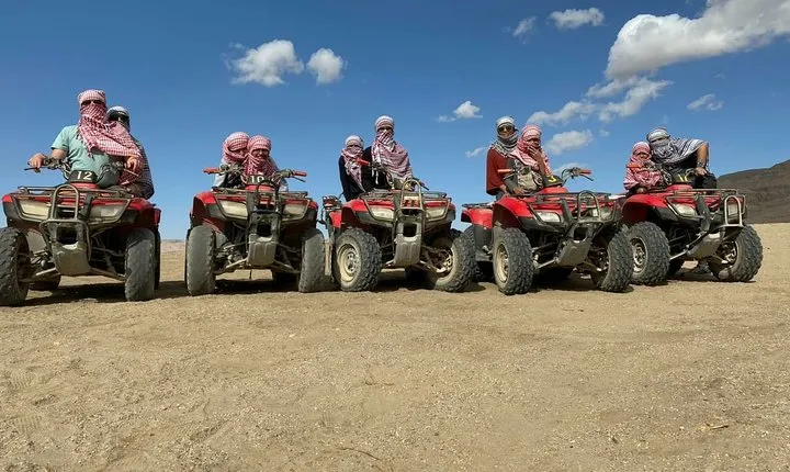 Morning Quad Bike Desert Safari Tour From Luxor Hotel or Nile Cruise