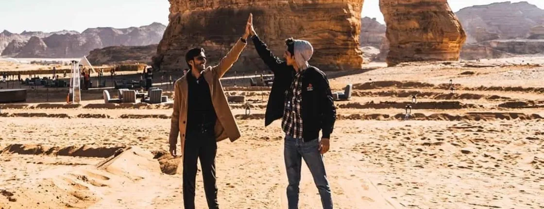 Al Ula guided tour to Elephant Rock