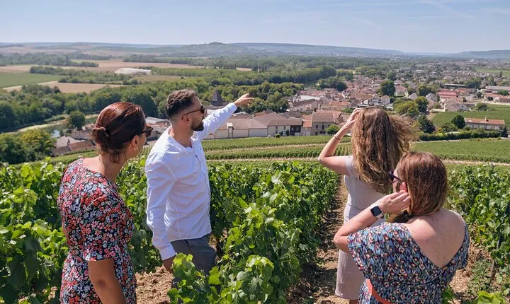 Champagne Small-Group Tour with Tastings and Lunch from Epernay
