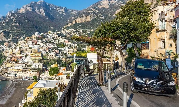 Full day Amalfi Coast by Minivan Land Tour from Sorrento