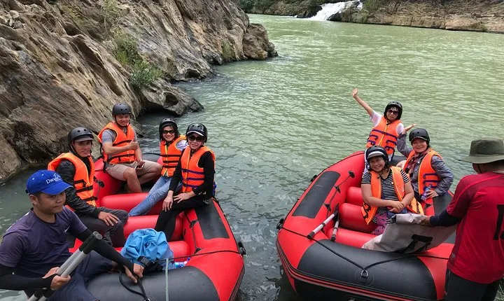 Biking, Soft Trekking, and Rafting in Draynur and Gialong Waterfalls