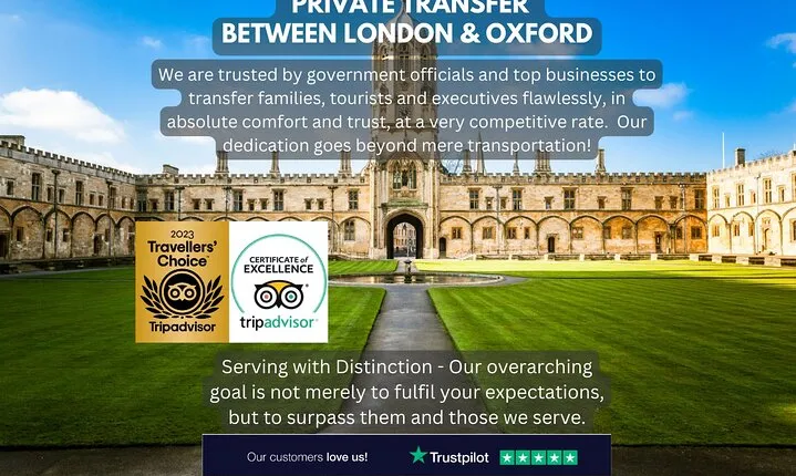 Private Transfer between London and Oxford - Meet & Greet