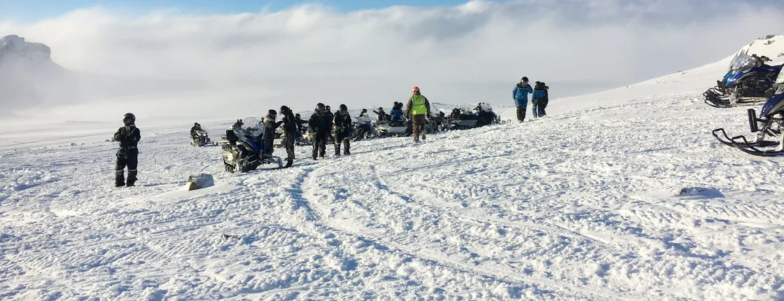 TUI Langjökull Snowmobile Safari