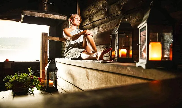 Finnish Sauna and Swimming
