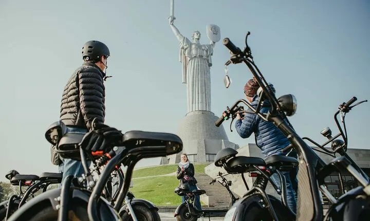 Motherland Monument Fat Tire Electric Scooter Tour