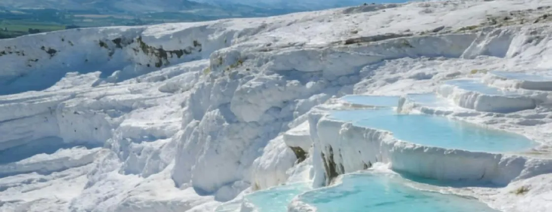 Daily guided Pamukkale tour with pick-up from Denizli Airport