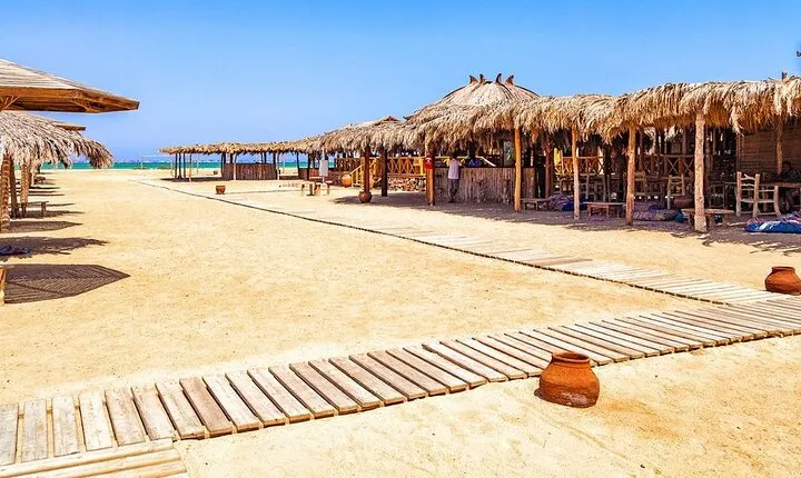 4-Hours Private Speedboat to Orange Island & Snorkeling _Hurghada