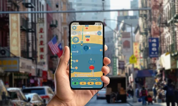 Chinatown and Little Italy GPS App Walking Tour Mobile Game